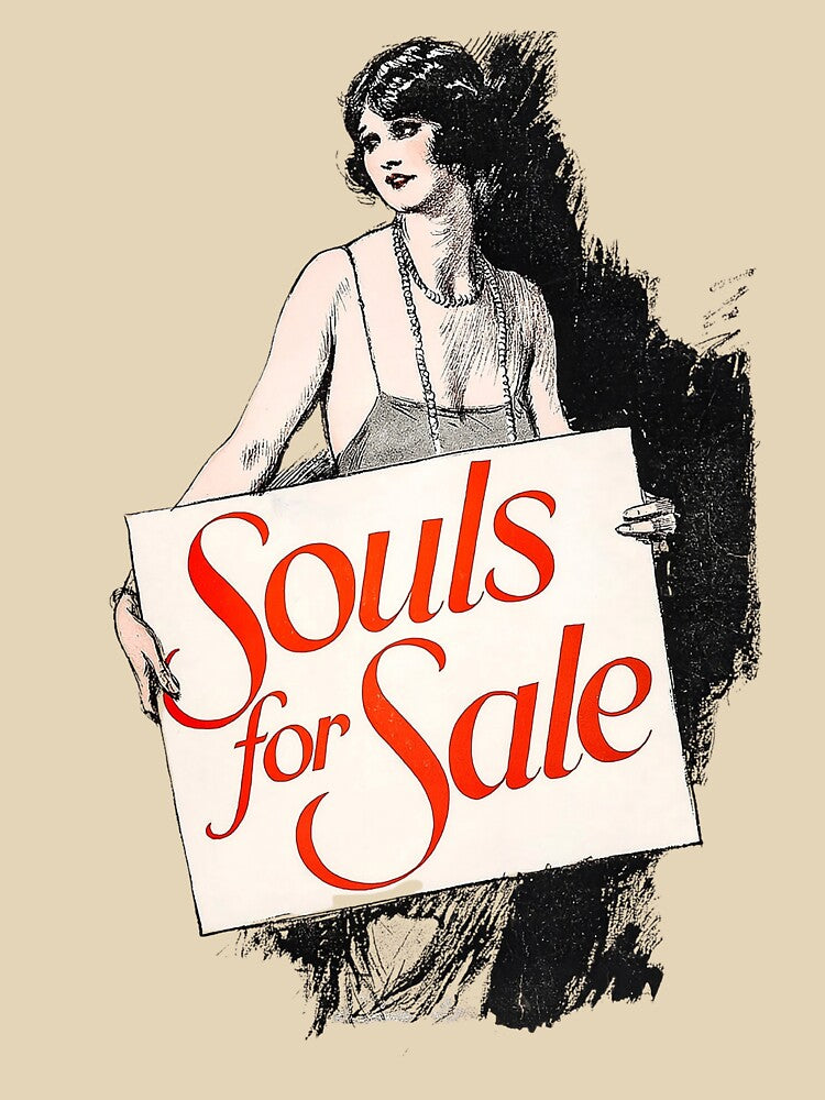 Souls for Sale – Vintage Editorial Streetwear Shirt by BestVarieties