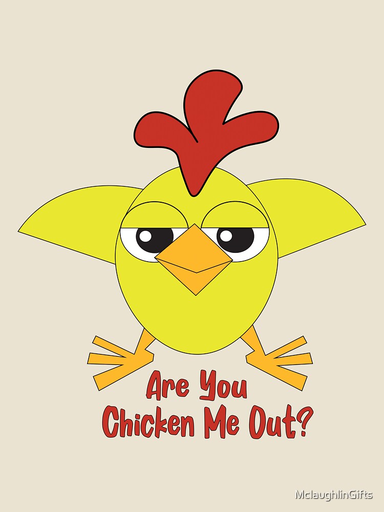 Funny Chicken Pun Cartoon by MclaughlinGifts