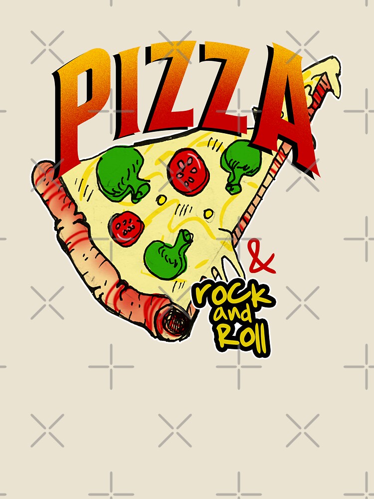 pizza and rock and roll by jh0o