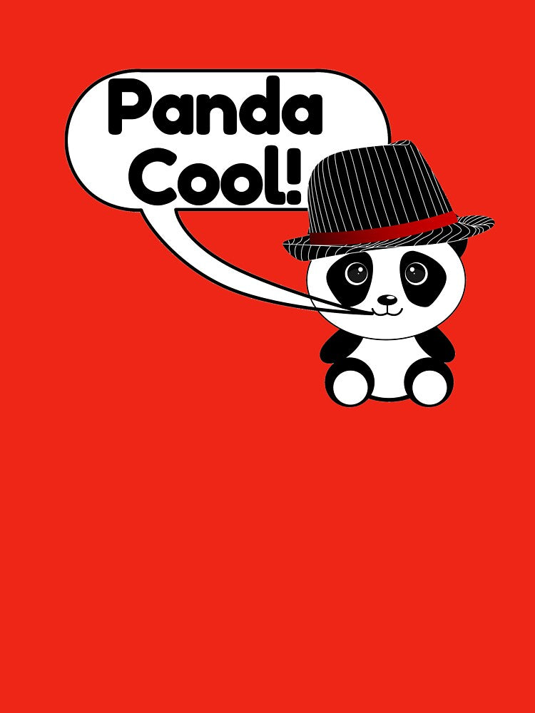 Panda cool t shirt by yoursnotably