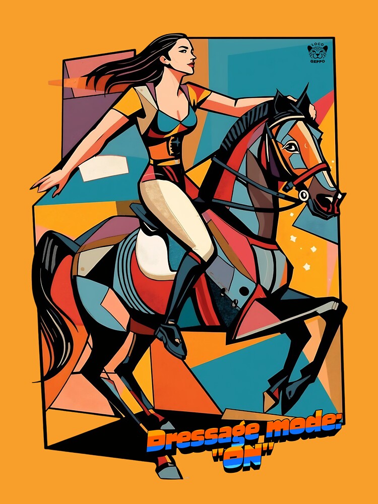 Copy of DRESSAGE MODE: "ON" - Awesome world of horses by TOMASHINO
