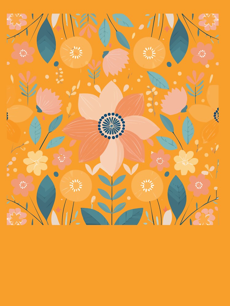Boho Floral Bloom by Willow Sage
