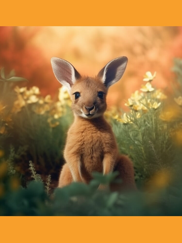 Cute Baby Kangaroo - Cute Baby Animals by baby-animal-art
