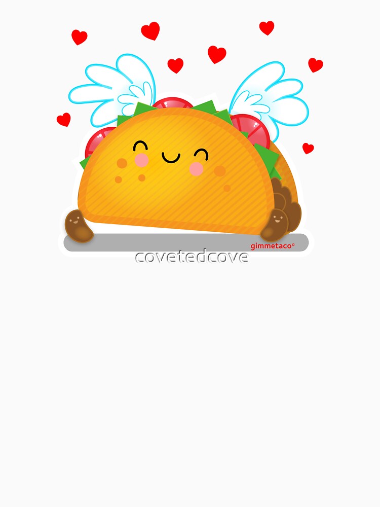 Be My Valentine Taco and Smiling Beans Kawaii Taco Time by covetedcove