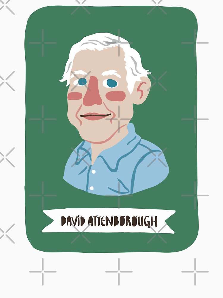 David Attenborough by Victoria Barron