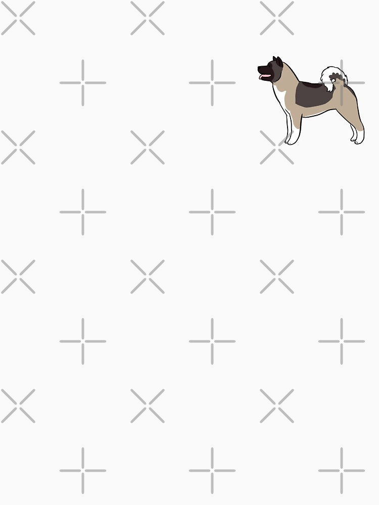 Akita dog illustration by Yarafantasyart