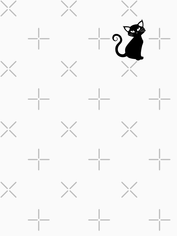Black cat - Catshirt - Catslover - Vegan - Kawaii - gift idea by Vane22april