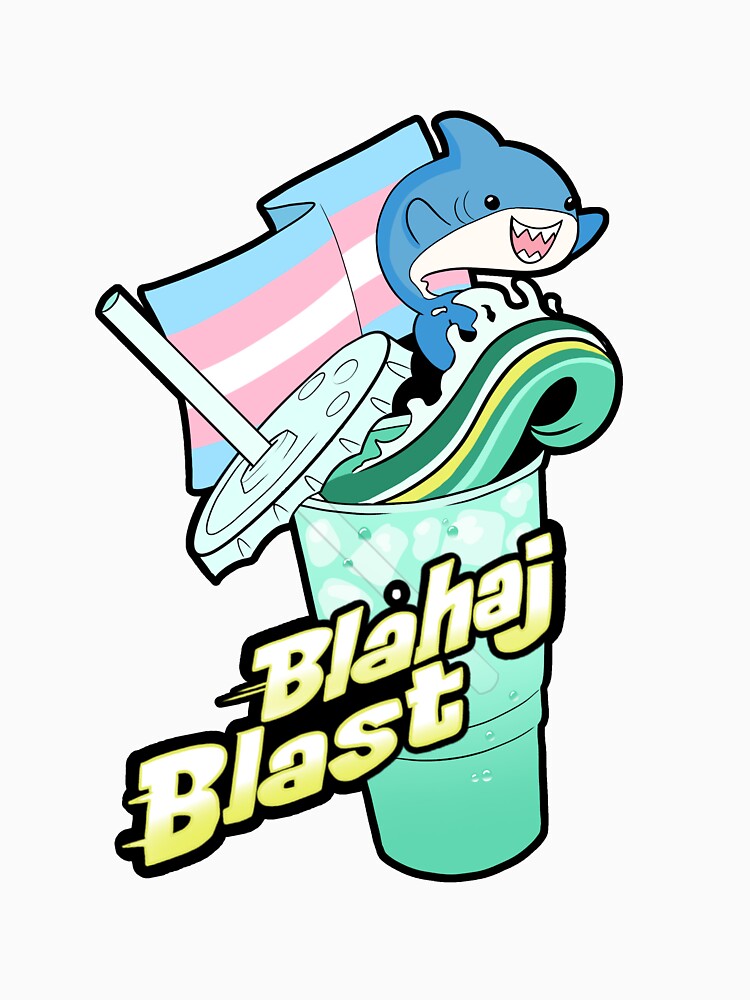 Blåhaj Blast by TheArtOfBubbles