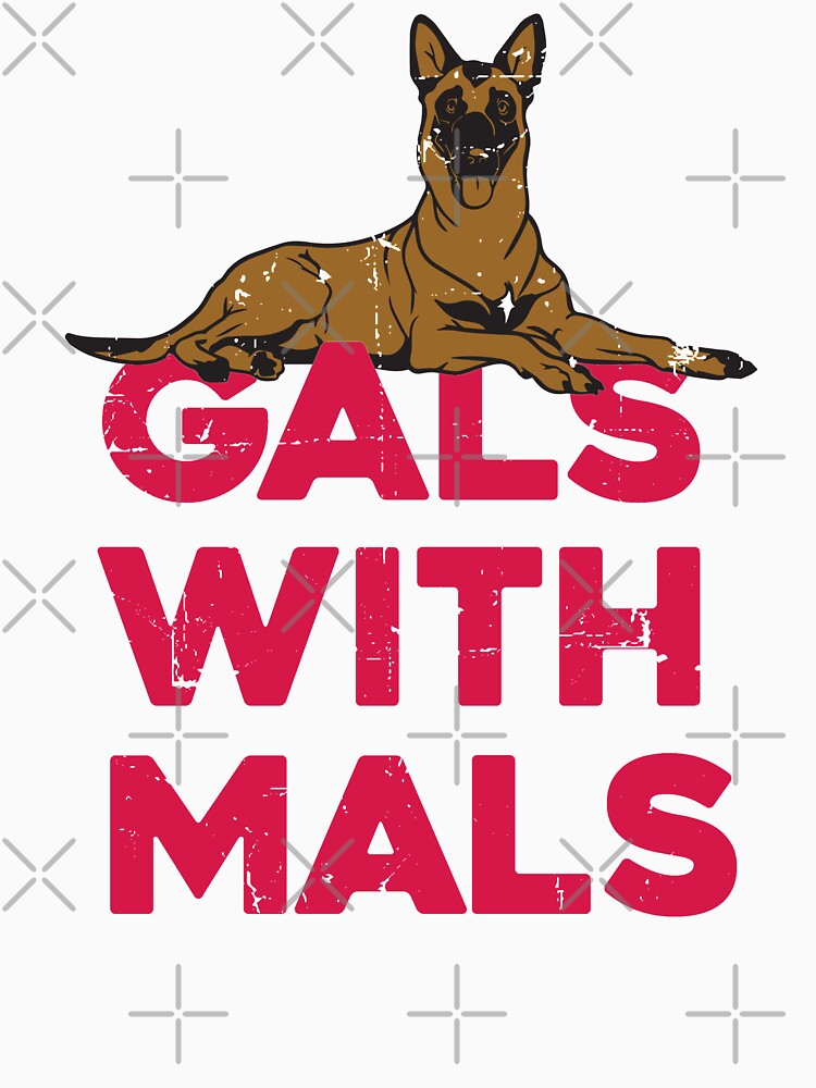 Gals With Mals Belgian Malinois by charafArtcorner
