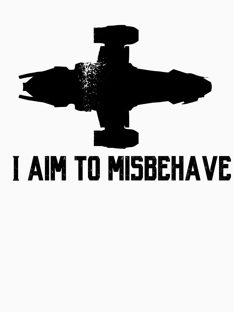 I Aim to Misbehave by Singing Owl Crafts