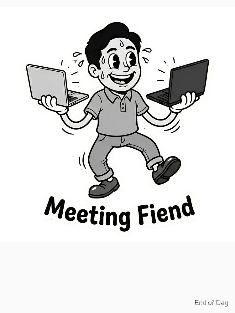 Meeting fiend male by End of Day