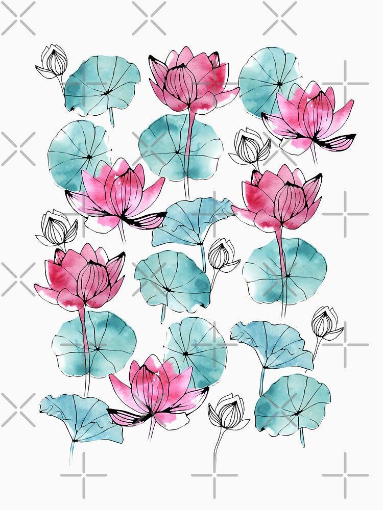 Waterlily buds by adenaJ