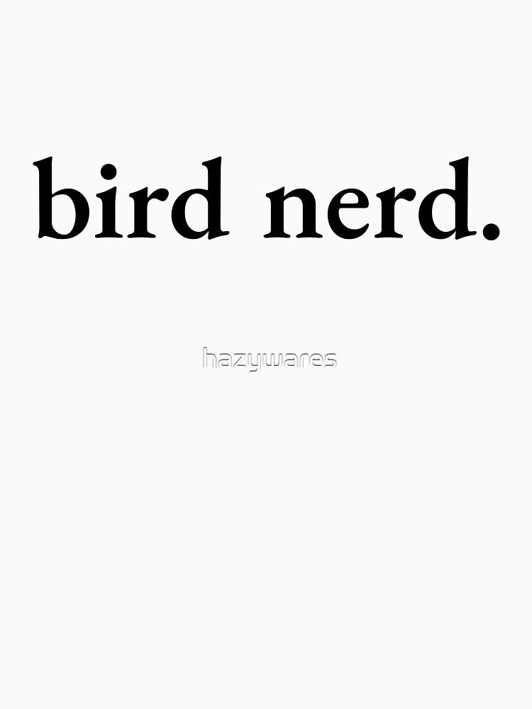 Bird Nerd by hazywares