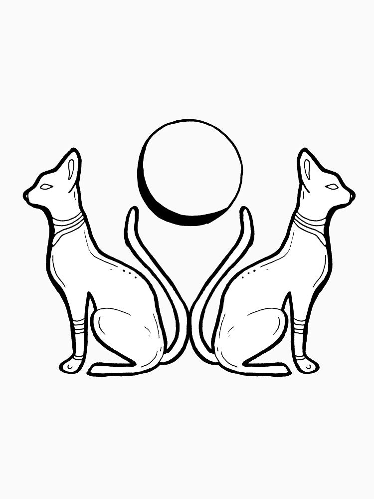 egypt cat art by ilustra-ink