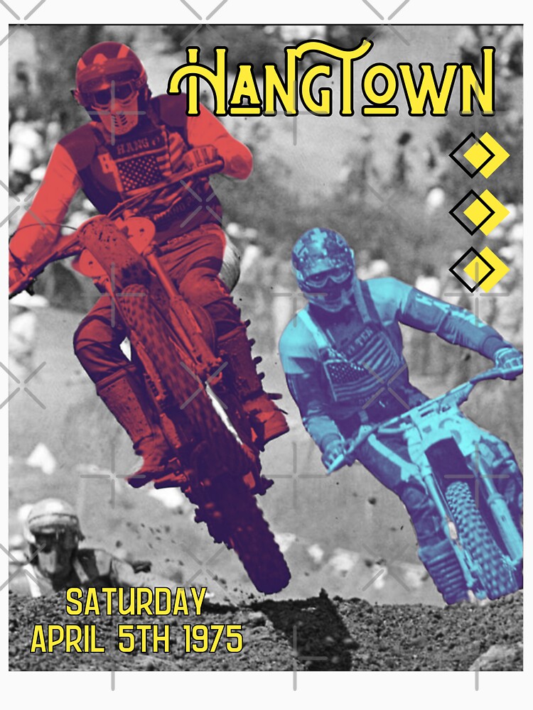 Vintage Motorcycle Motocross Racer "Hangtown" by tommysnider