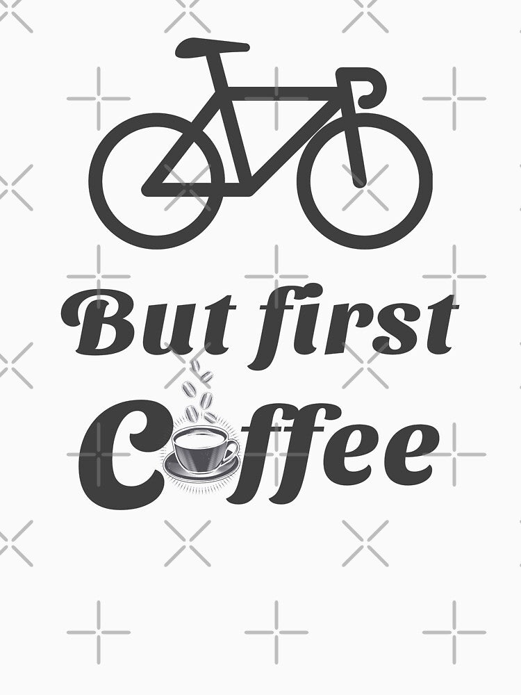 Bicycle, but first coffee - light bg by grinta2021