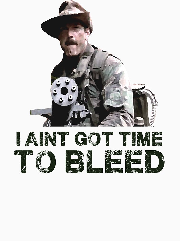 Predator I Aint Got Time To Bleed by MimiDezines