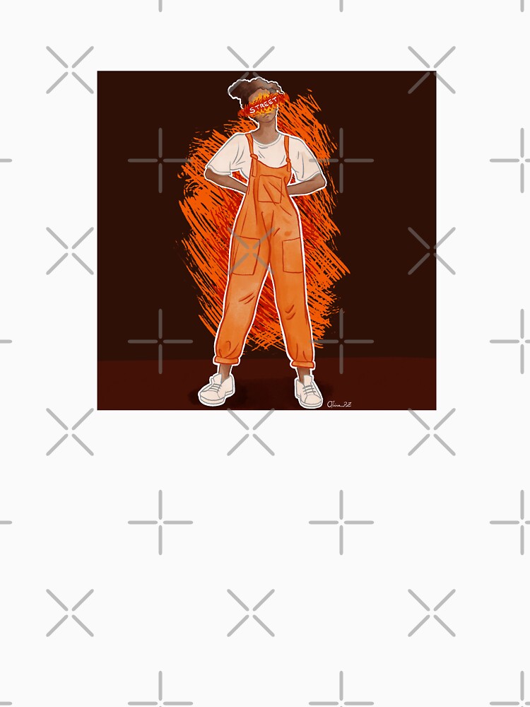 Orange Overalls - Street Collection by Olivia PZ