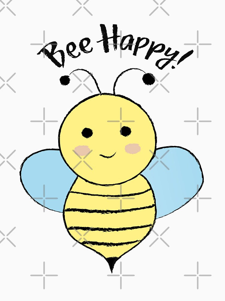 Adorable Bee Happy by Hedgie Designs