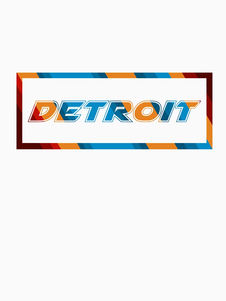 Detroit T-Shirt for Men and Women by AllStarMerch