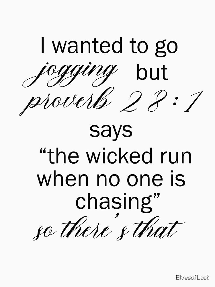 I wanted to go jogging but.. by ElvesofLost