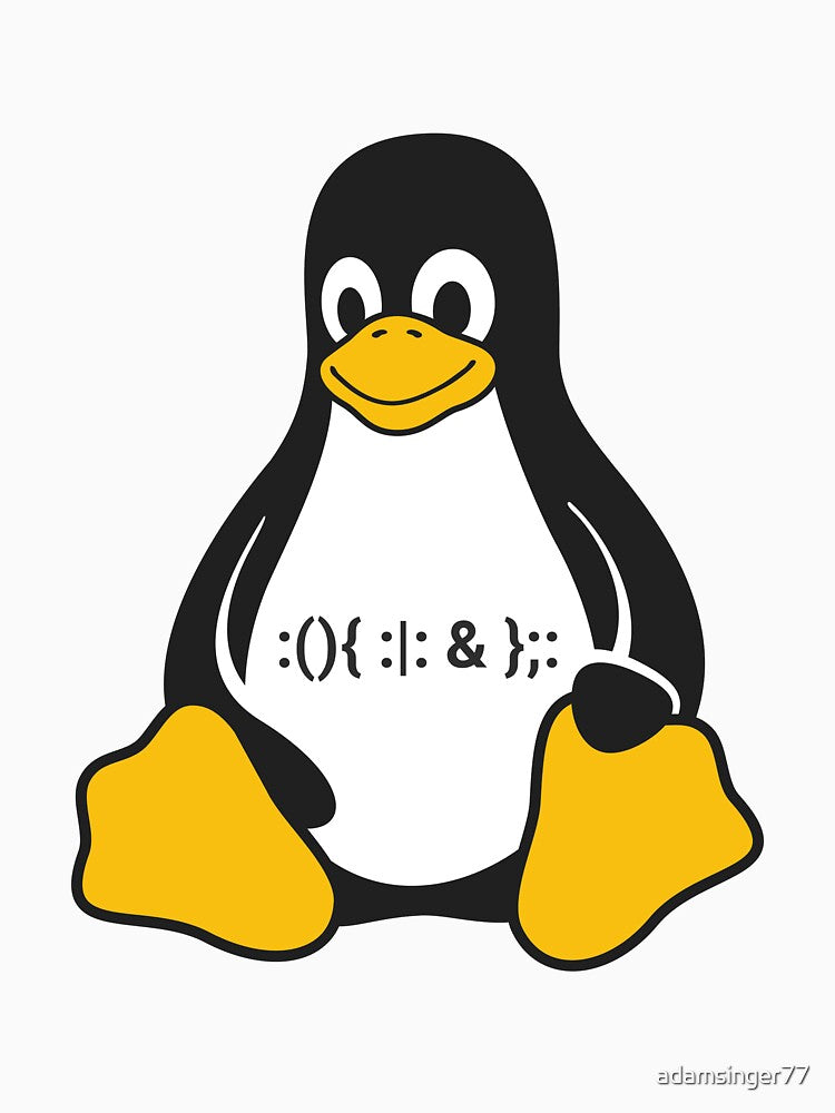 Tux fork bomb by adamsinger77