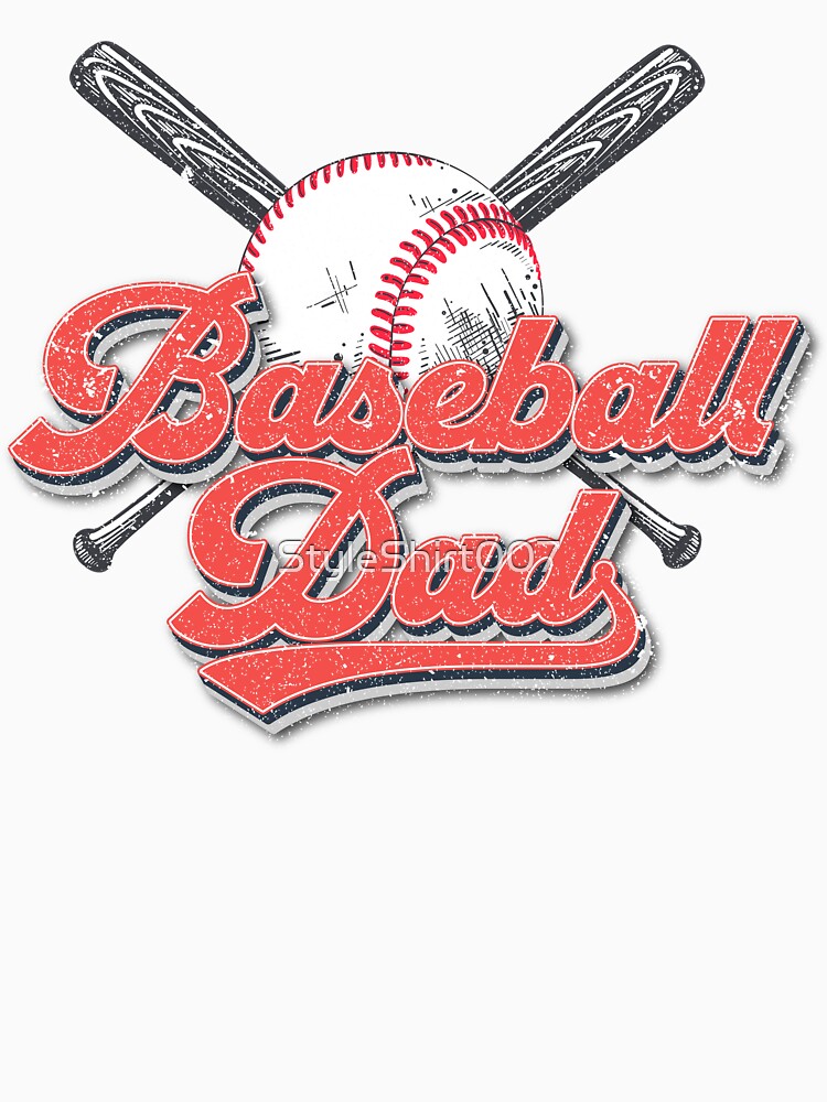 Baseball dad t-shirt by StyleShirt007