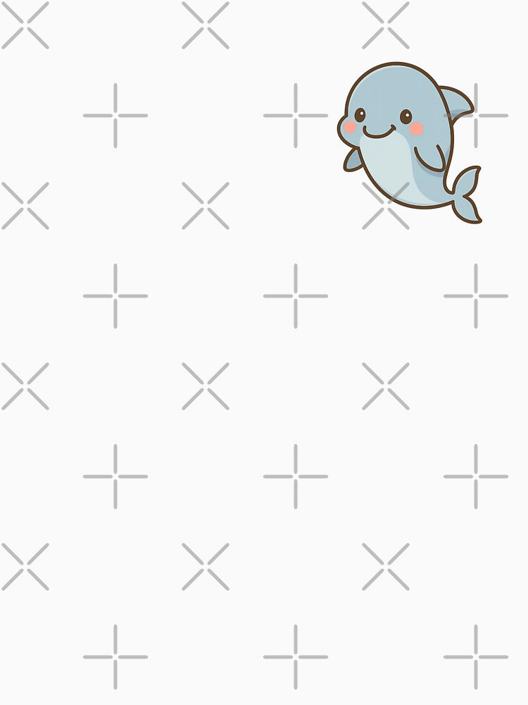 Sealife Kawaii Dolphin ⭐ Cute Cartoon Ocean Animal Gift for Dolphin Lovers by ChillTofu