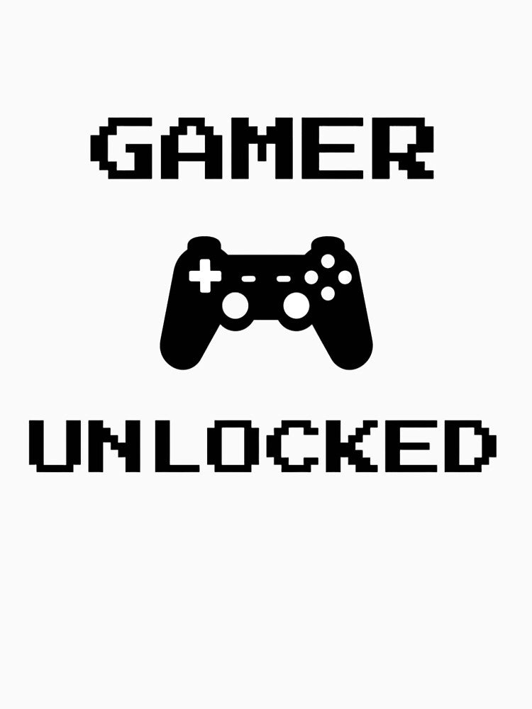 Gamer Unlocked - Retro Video Game Controller by V.O.S. Graphics