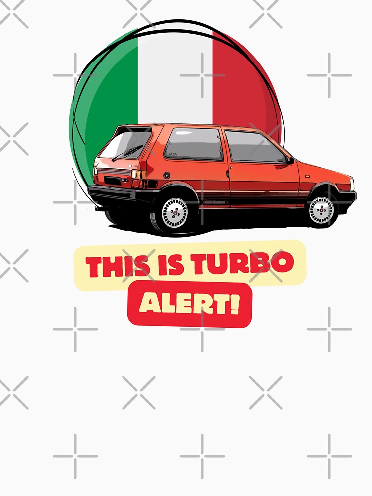 Iconic Italian Uno Turbo by TeeFuel
