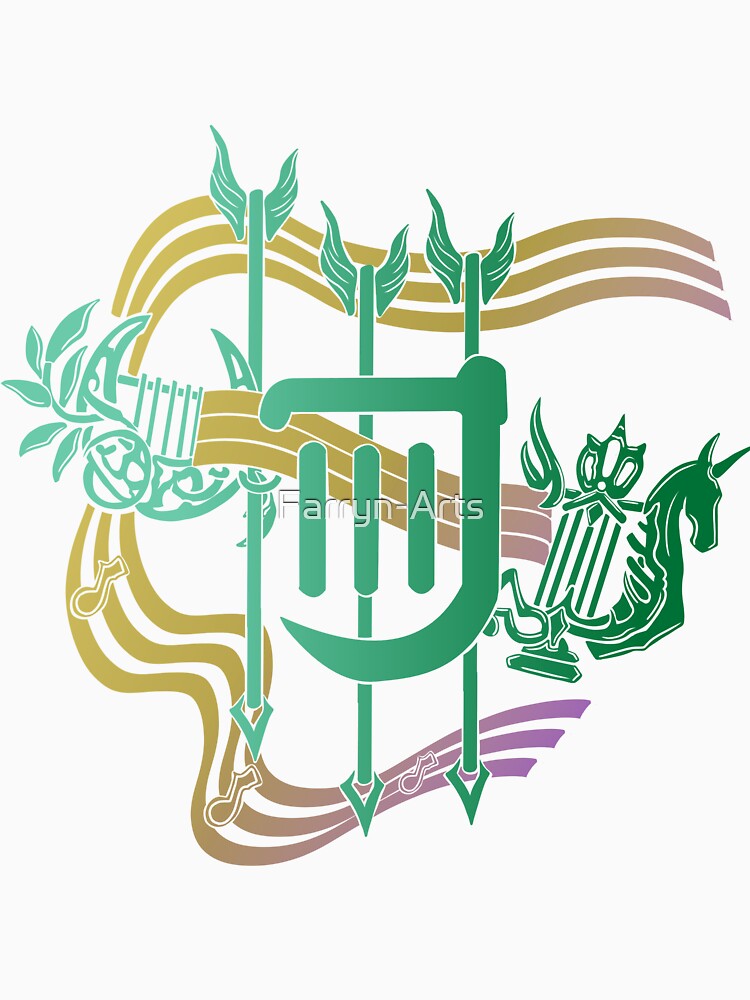 FFXIV Bard Job Symbol [FF Style] by Farryn-Arts