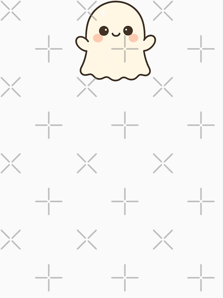 Halloween Kawaii Ghost ⭐ Cute Cartoon Spooky Gift by ChillTofu
