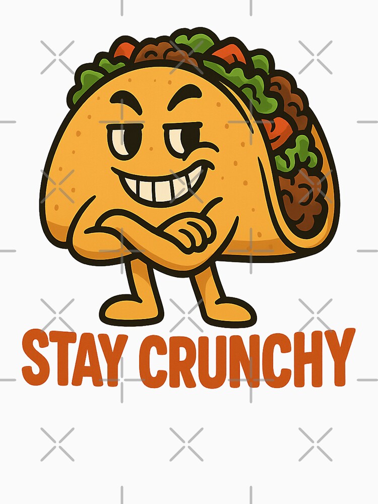 Stay Crunchy by MobredsShop