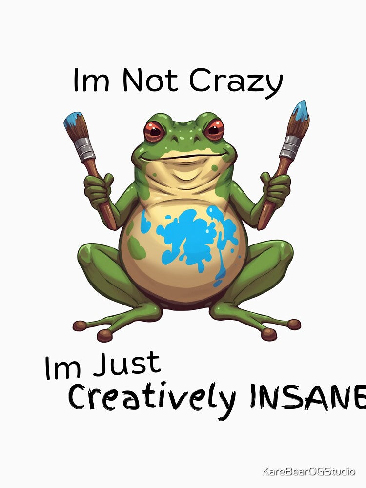 Creative crazy frog by KareBearOGStudio
