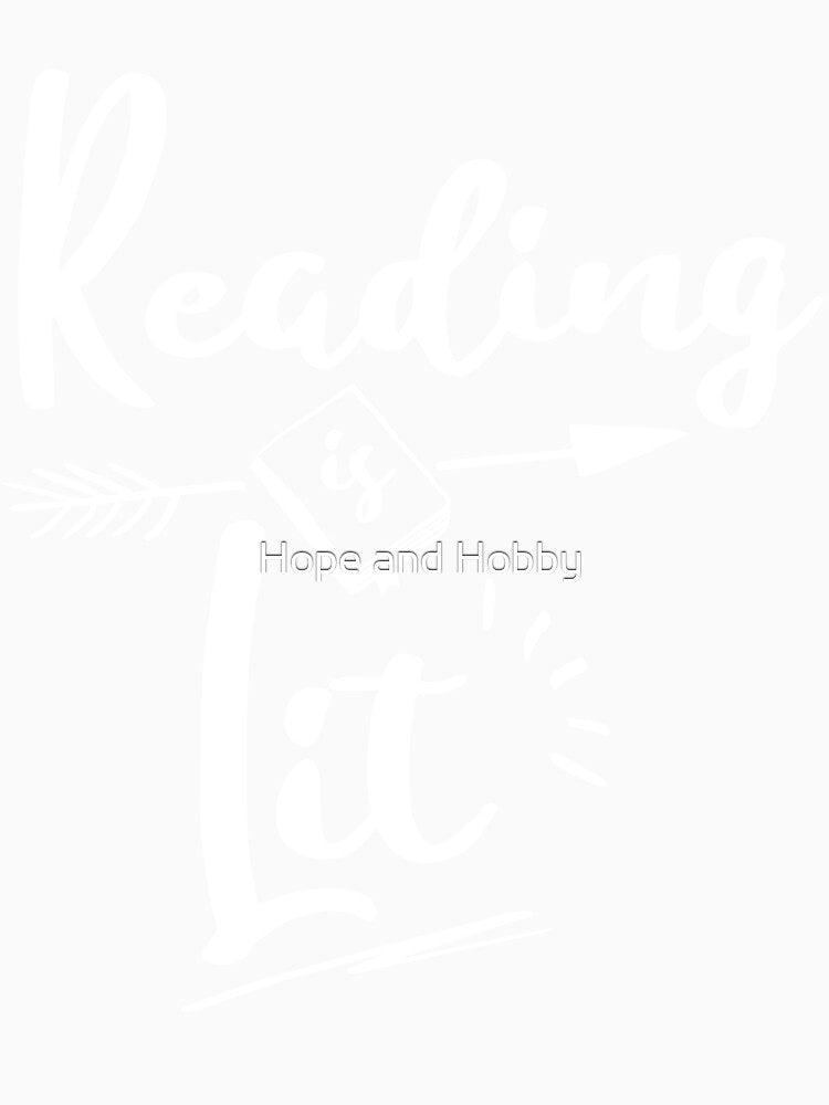 Reading is Lit Funny Design for Men, Women, Kid Readers and Bookworms by Theodore Cory