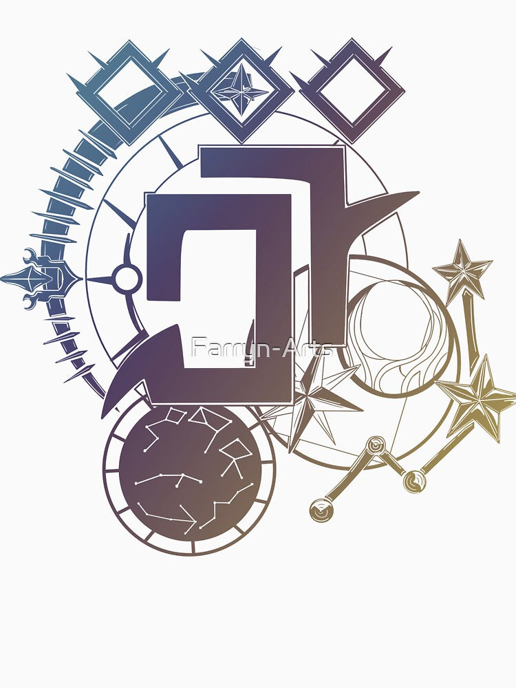 FFXIV Astrologian Job Symbol [FF Style] by Farryn-Arts