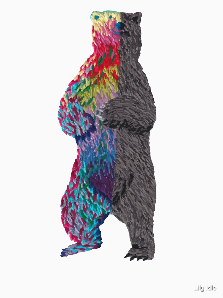 Bearyl the Bipolar Bear - Graphic Version by Idle Handmade