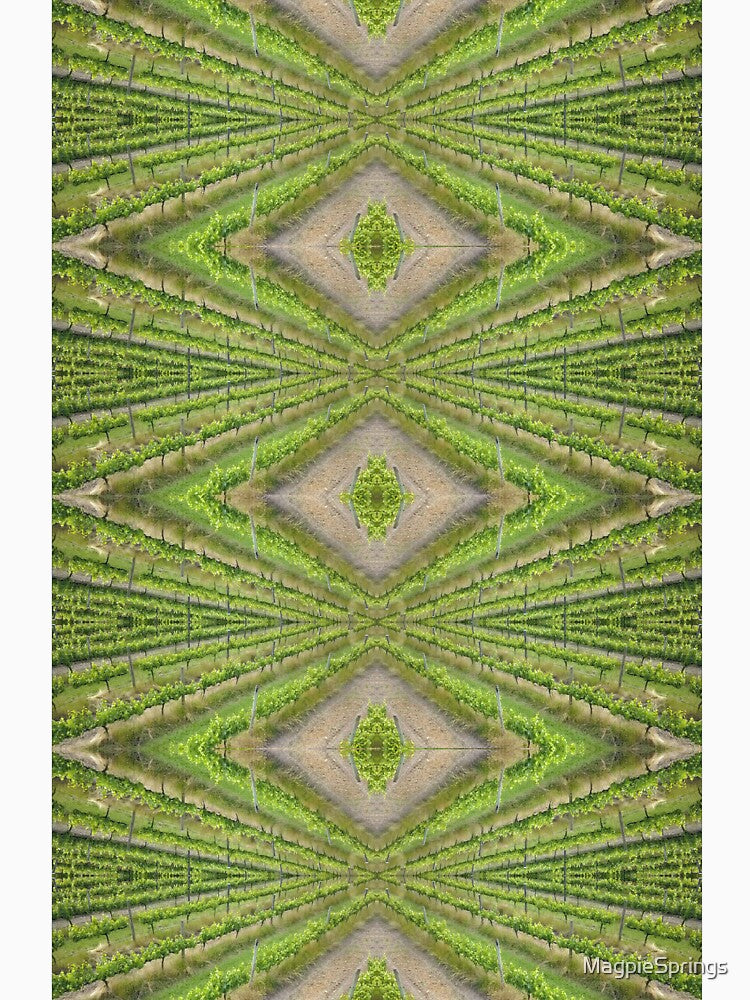 White Vine Design  - Magpie Springs - Adelaide Hills Wine Region - Fleurieu Peninsula by South Australian artist Avril Thomas by MagpieSprings