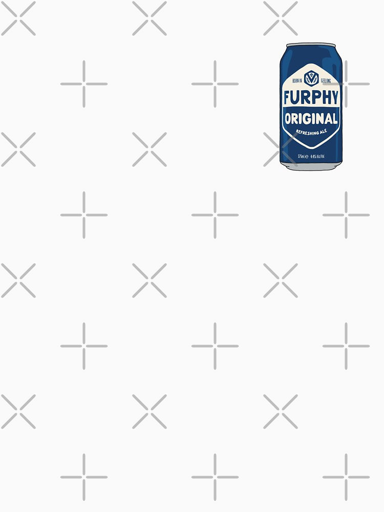 Hand-drawn Furphy Original can by Brews n Books