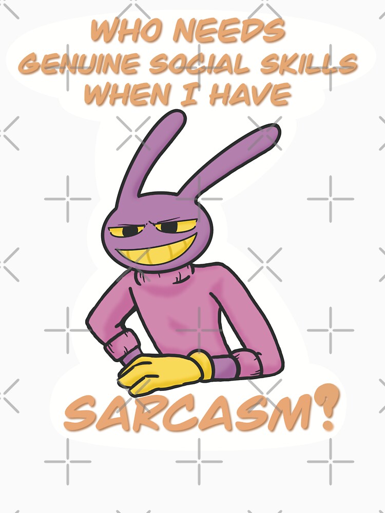 The Amazing Digital Circus Jax Sarcasm by TheWindDropShop