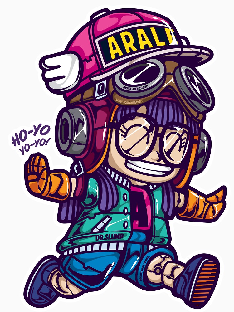 Arale Dr Slump by rockartworks