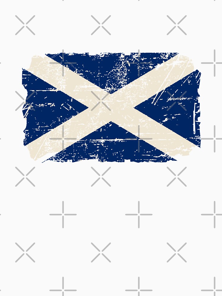 Scotland Flag - Vintage Look by Port-Stevens