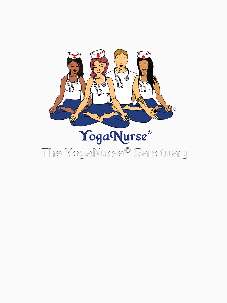 Yoga Nurse Female Trio I Murse T-shirt by The YogaNurse® Sanctuary