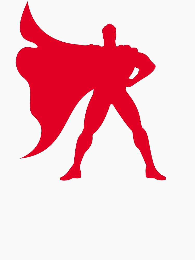 The Hero Pose Red Design by G2Creative
