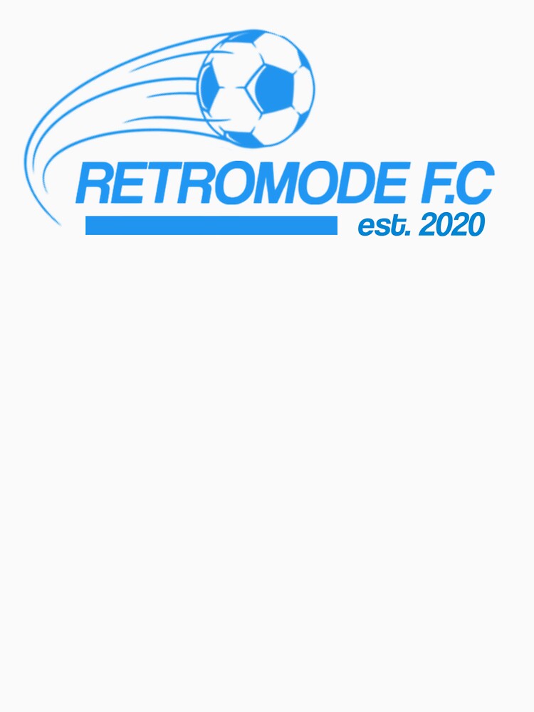 RetroMode Football Club (Blue Print) by RetroModeTheBand