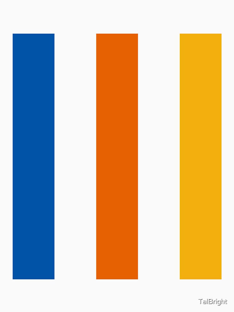 Retro vintage color stripes by TalBright