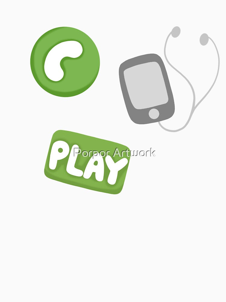 Fitness Play Healthy Lifestyle Minimal Design by Porpor Artwork