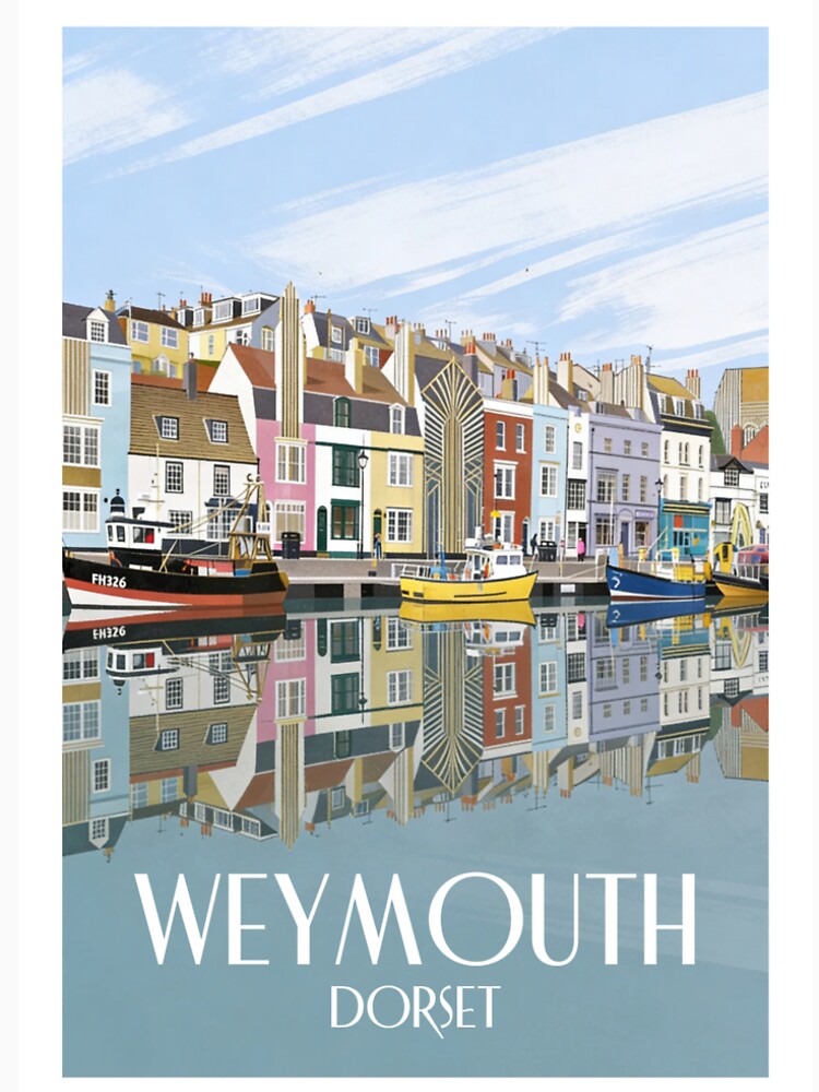 Weymouth Harbour Poster by Andrea Kreates