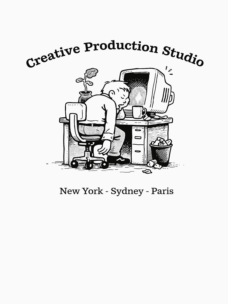 Creative Production Studio T-Shirt by Matinez Pink