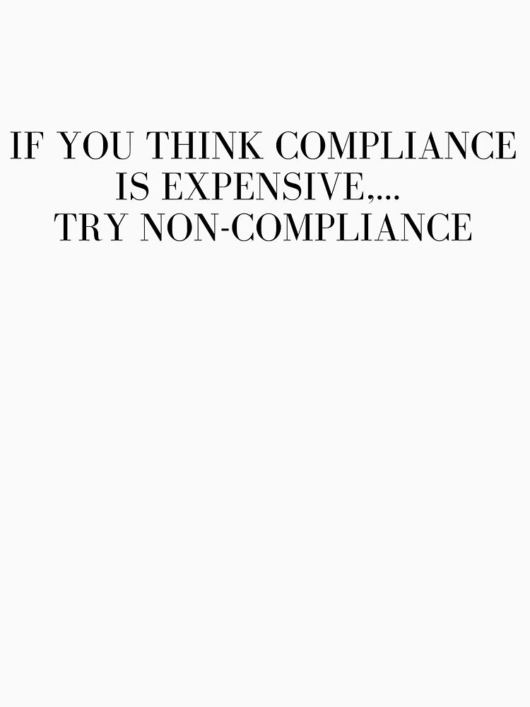 Compliance is expensive by Jiji-17